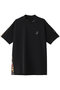 【MEN】【LUCIEN PELLAT FINET LPFG】半袖モックネックシャツ カモフラージュバンド ルシアン ペラフィネ/lucien pellat-finet 95