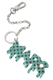 BLOCK PRINT LARGE BAG CHARM