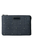 NEOPRENE DENIM STUDS_MINI TABLET CASE