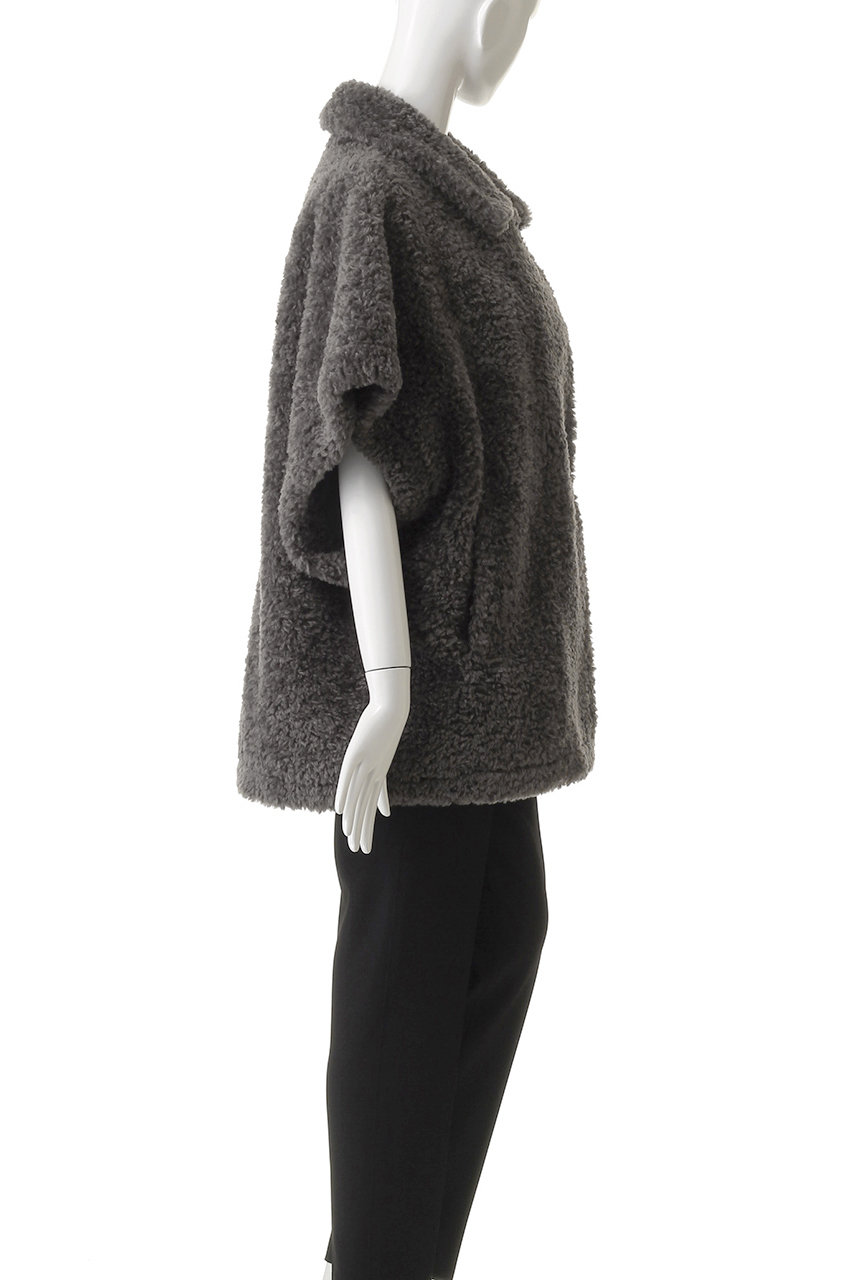 LIGNAGGIO(リナージオ)｜ラム風フェイクフレンチスリープジレ/グレー