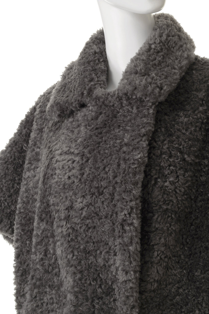 LIGNAGGIO(リナージオ)｜ラム風フェイクフレンチスリープジレ/グレー