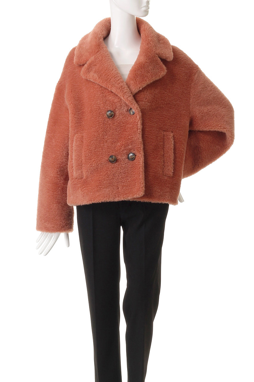 LIGNAGGIO(リナージオ)｜レッキス風長毛フェイクテーラードジャケット