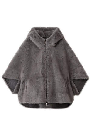 リナージオ/LIGNAGGIOの【予約販売】ミンク風フェイク1枚仕立てフードジャケット