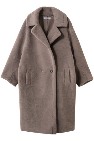 リナージオ/LIGNAGGIOのECOPELラムシャーリング風コート