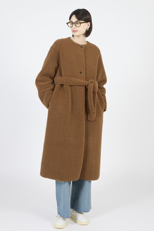 リナージオ/LIGNAGGIOのラム風 ボアタイプコート(110900/110902)