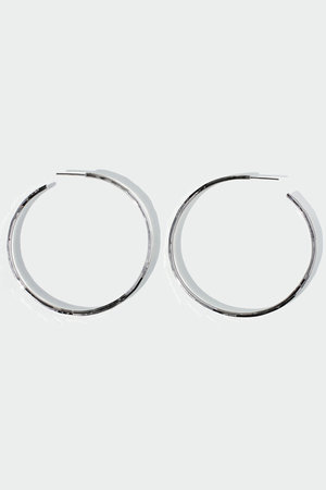 Hand Cutting フープピアス L