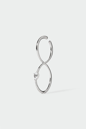 アヤミ ジュエリー/AYAMI jewelryのWater Crystal シングルイヤーカフ（片耳用）