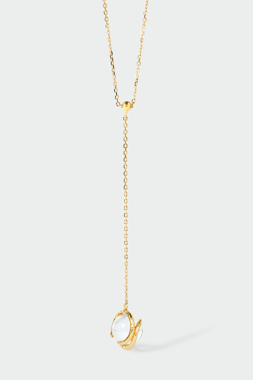 アヤミ ジュエリー/AYAMI jewelryのPure Crystal Yネックレス(ゴールド/AP-G234601)
