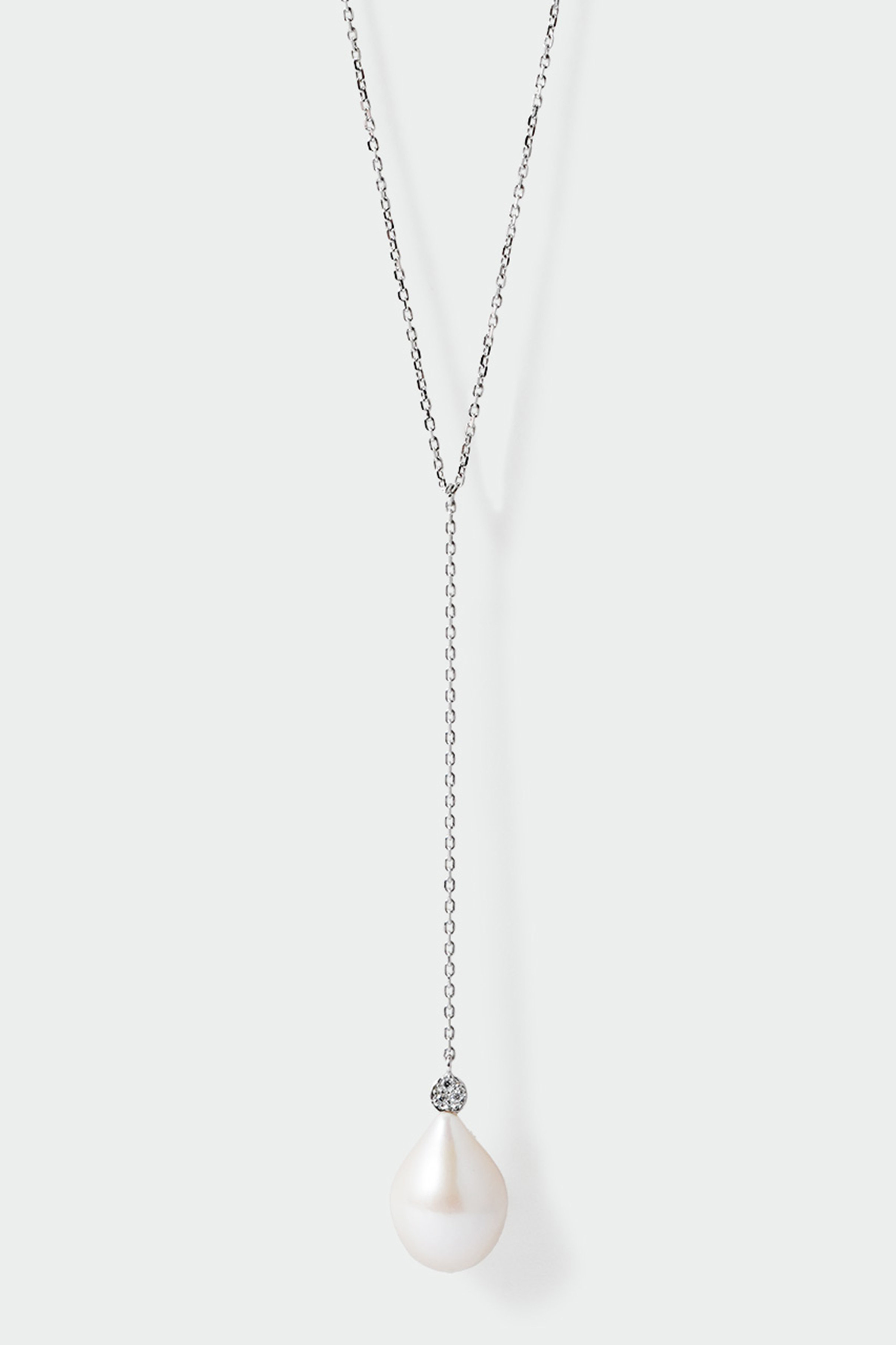 AYAMI jewelry 【ELLE SHOP限定】Baroque Pearl ドロップネックレス (シルバー, F) アヤミ ジュエリー ELLE SHOP