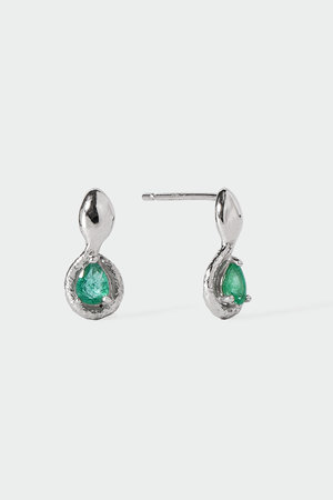 アヤミ ジュエリー/AYAMI jewelryの【ELLE SHOP限定】Emerald Tiny ピアス