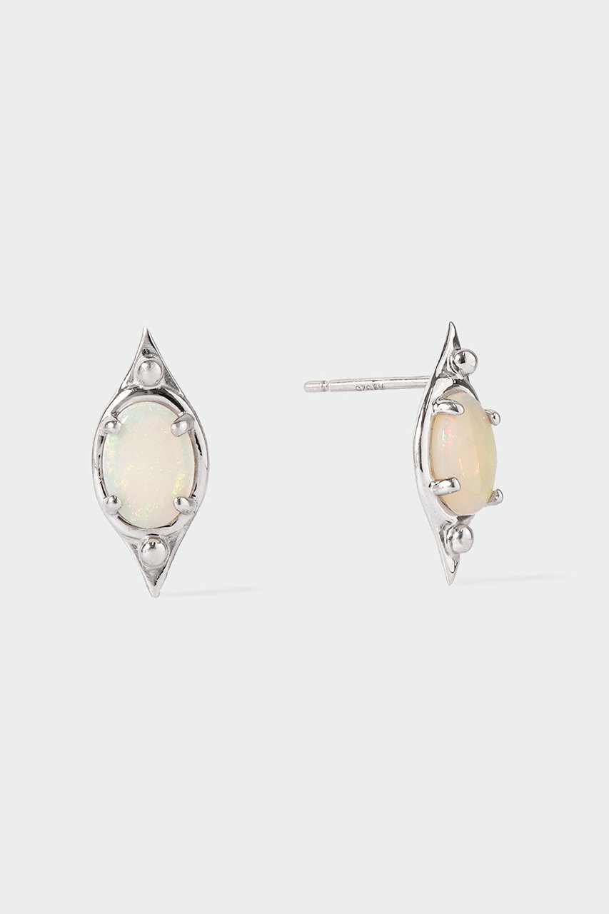 AYAMI jewelry 【ELLE SHOP限定】Opal Tiny ピアス (シルバー, F) アヤミ ジュエリー ELLE SHOP