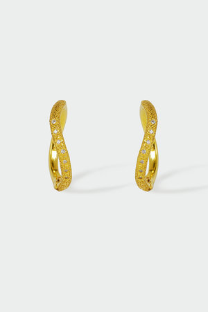 アヤミ ジュエリー/AYAMI jewelryのInfinity Hoop イヤリング(150100/150102)