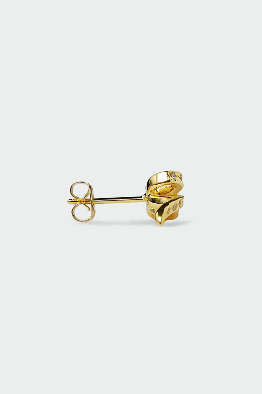AYAMI jewelry(アヤミ ジュエリー)｜Airy Ribbon シングルピアス（片耳 
