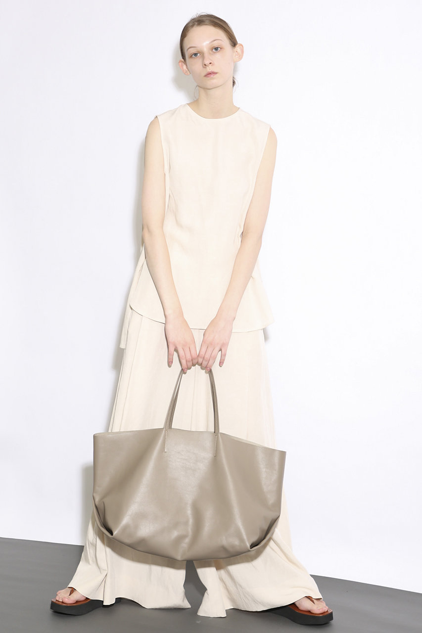 Sacra サクラ ビスコースリネンタンブルブラウス エクリュ の通販 Elleshop エル ショップ