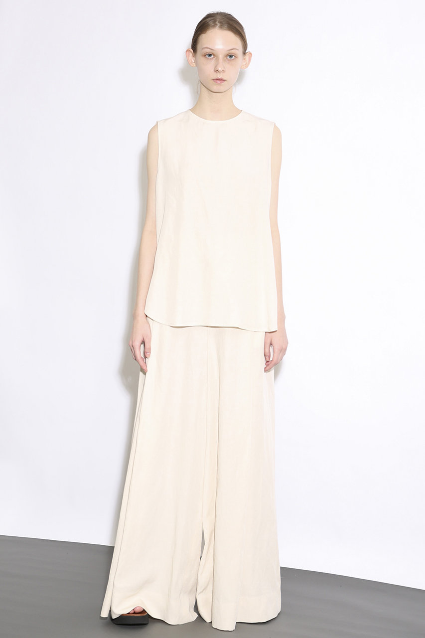 Sacra サクラ ビスコースリネンタンブルブラウス エクリュ の通販 Elleshop エル ショップ