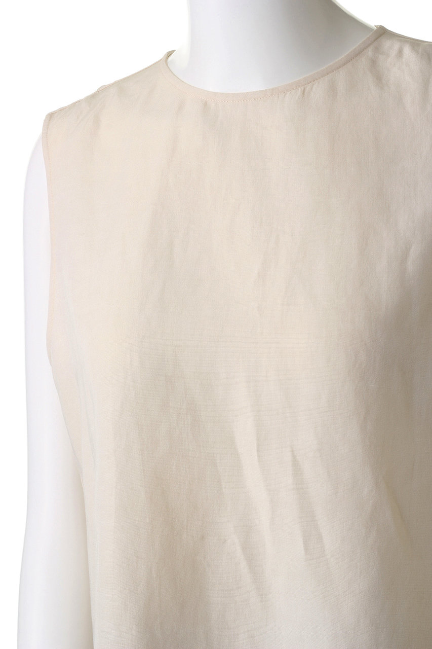 Sacra サクラ ビスコースリネンタンブルブラウス エクリュ の通販 Elleshop エル ショップ