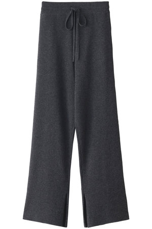 ウールカシミヤニットパンツ