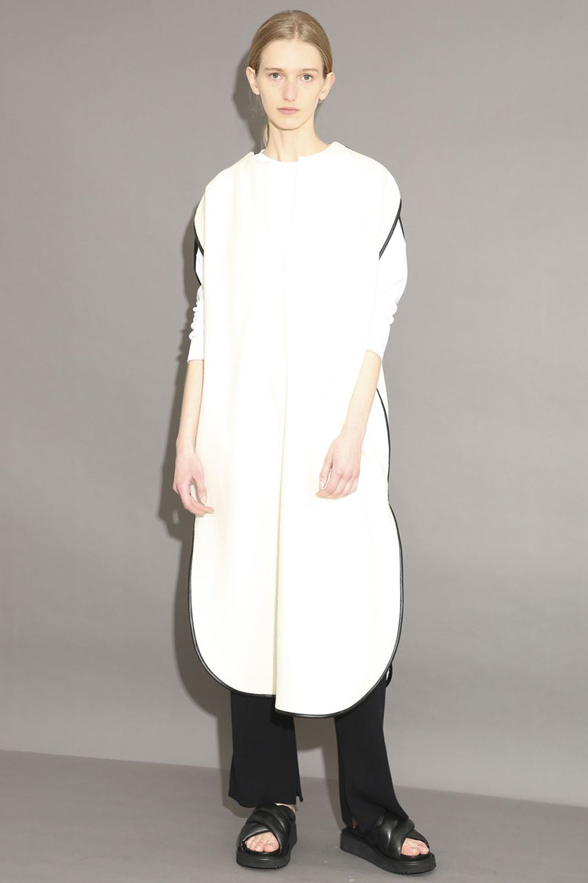 Sacra サクラ ウールパイルワンピース オフホワイト の通販 Elleshop エル ショップ