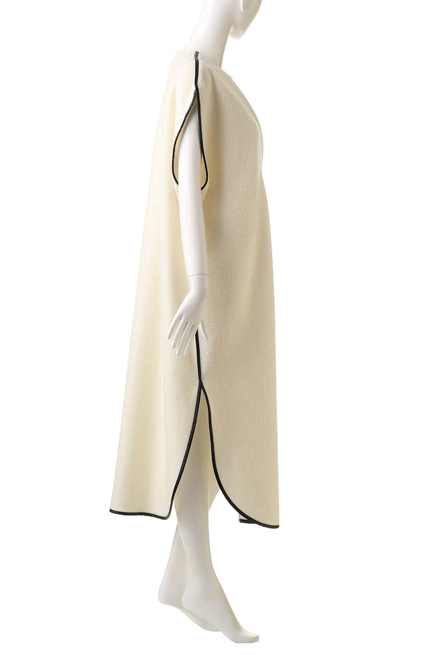 Sacra サクラ ウールパイルワンピース オフホワイト の通販 Elleshop エル ショップ