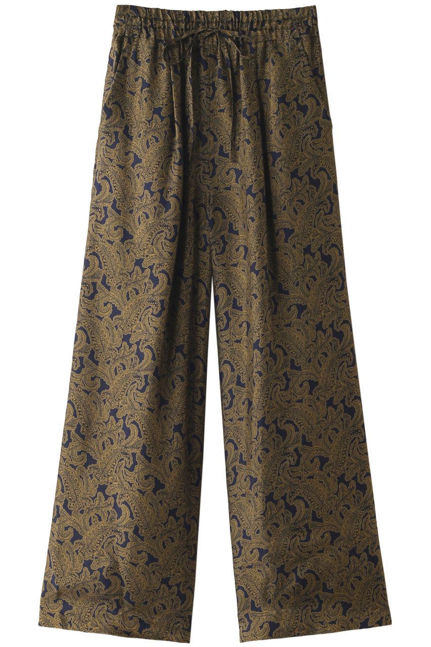 ペイズリー柄パンツ