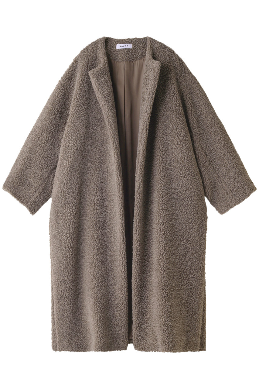 プードルファーロングコート