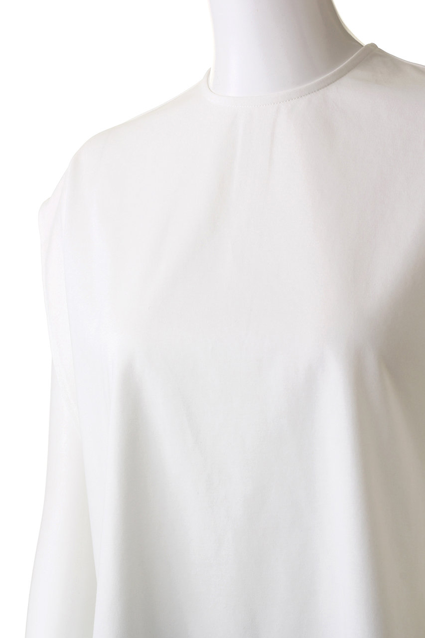 SACRA(サクラ)｜ハイゲージクロストップス/ホワイト の通販｜ELLESHOP 