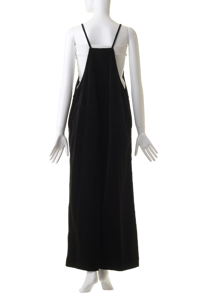 SACRA(サクラ)｜コーデュロイオールインワン/ブラック の通販  