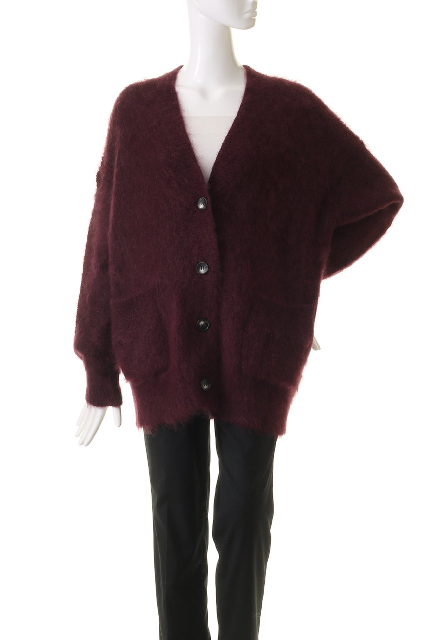 SACRA(サクラ)｜エクストラファインモヘアファローカーディガン  