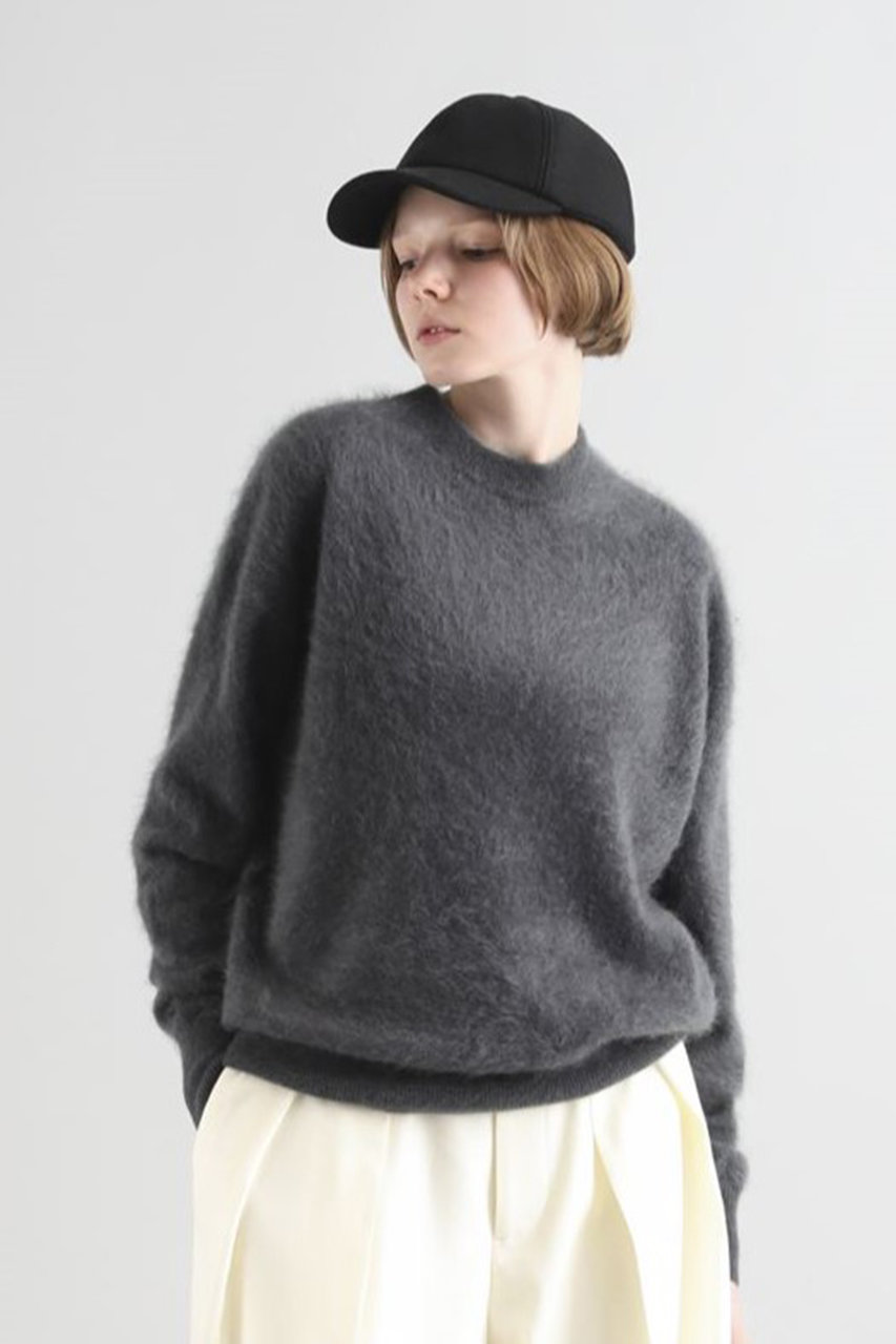 SACRA - SACRA サクラ グロッシーヤーンVネック プルオーバー ニット ラメ SACRA サクラ グロッシーヤーン Vネック プルオーバー ニット ラメ