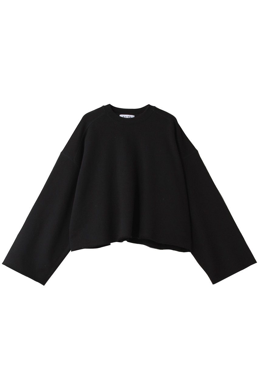 サクラ/SACRAのプレミアムフリーストップス(ブラック/125550091)