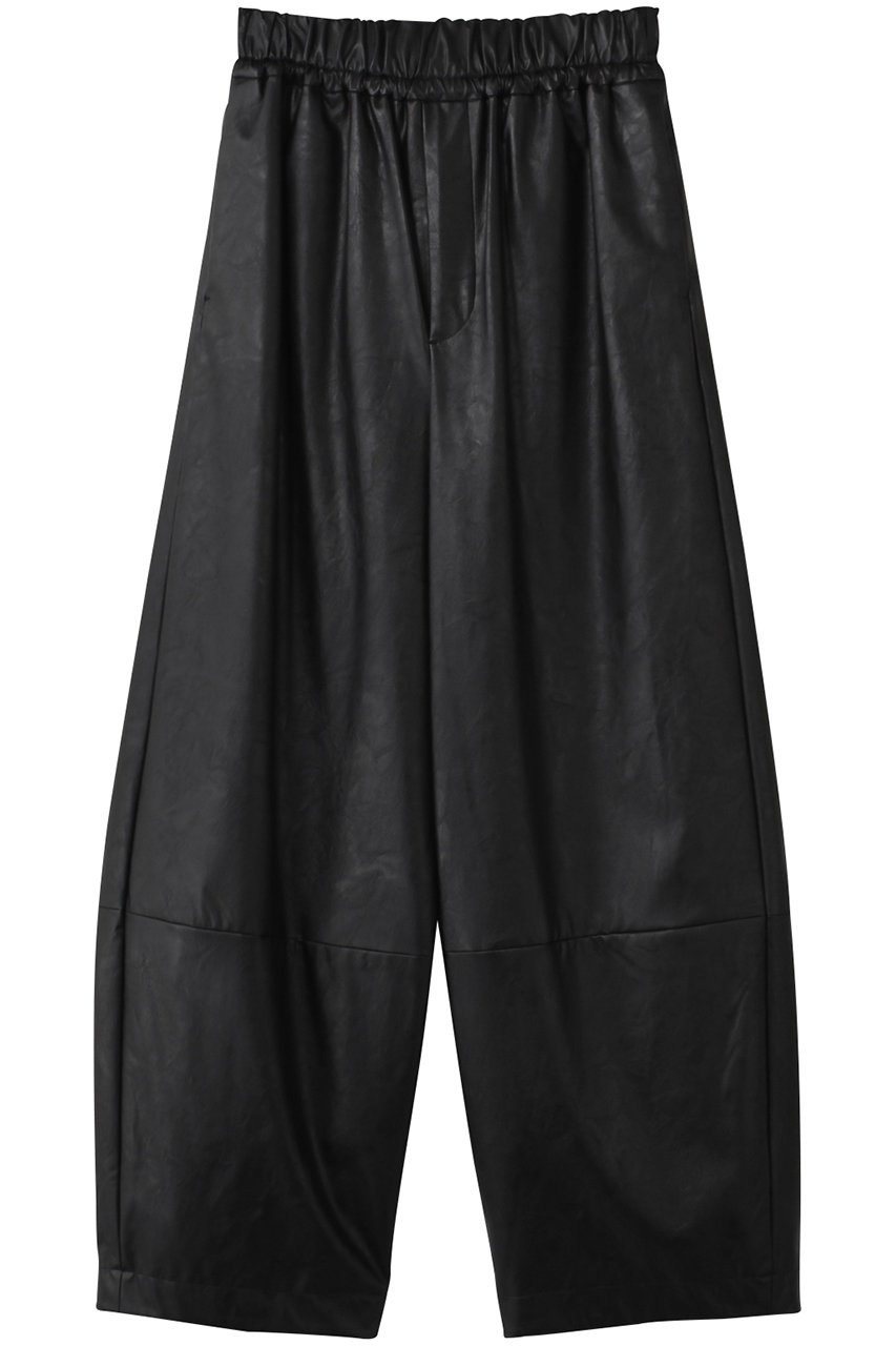 シンセティックレザーパンツ