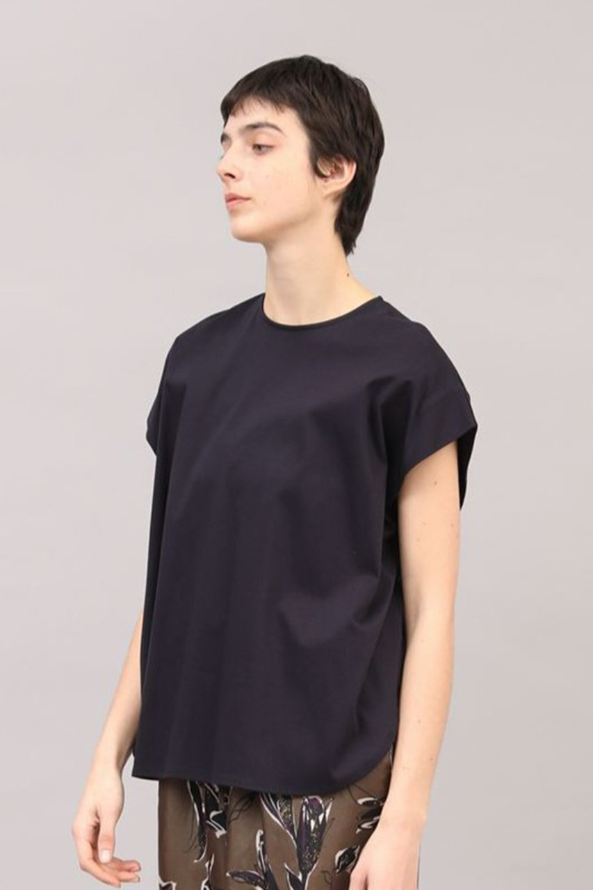 SACRA(サクラ)｜プレミアムオーガニックコットントップス/ネイビー の