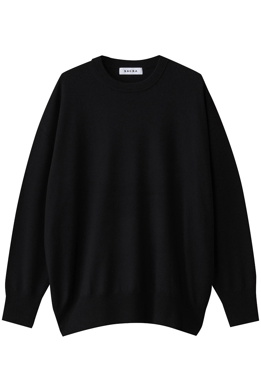 エクストラファインメリノウールプルオーバー