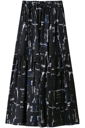 ブラッシュペインティングスカート