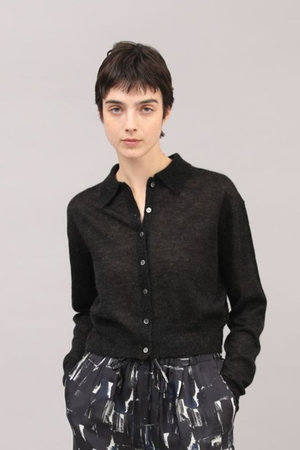 サクラ/SACRAのエクストラファインモヘヤカーディガン(110300/110303)