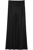 アセテートサテンロングスカート
