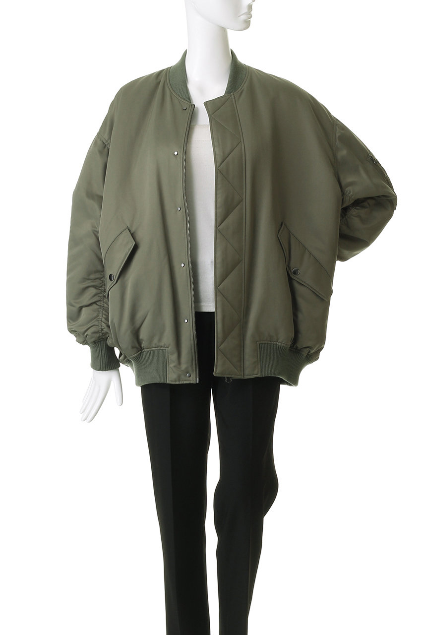 SACRA(サクラ)｜プレミアムハイカウントツイルブルゾン/カーキ の通販