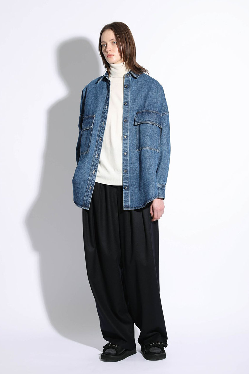 SACRA(サクラ)｜エクストラファインメリノウールハイネックプル