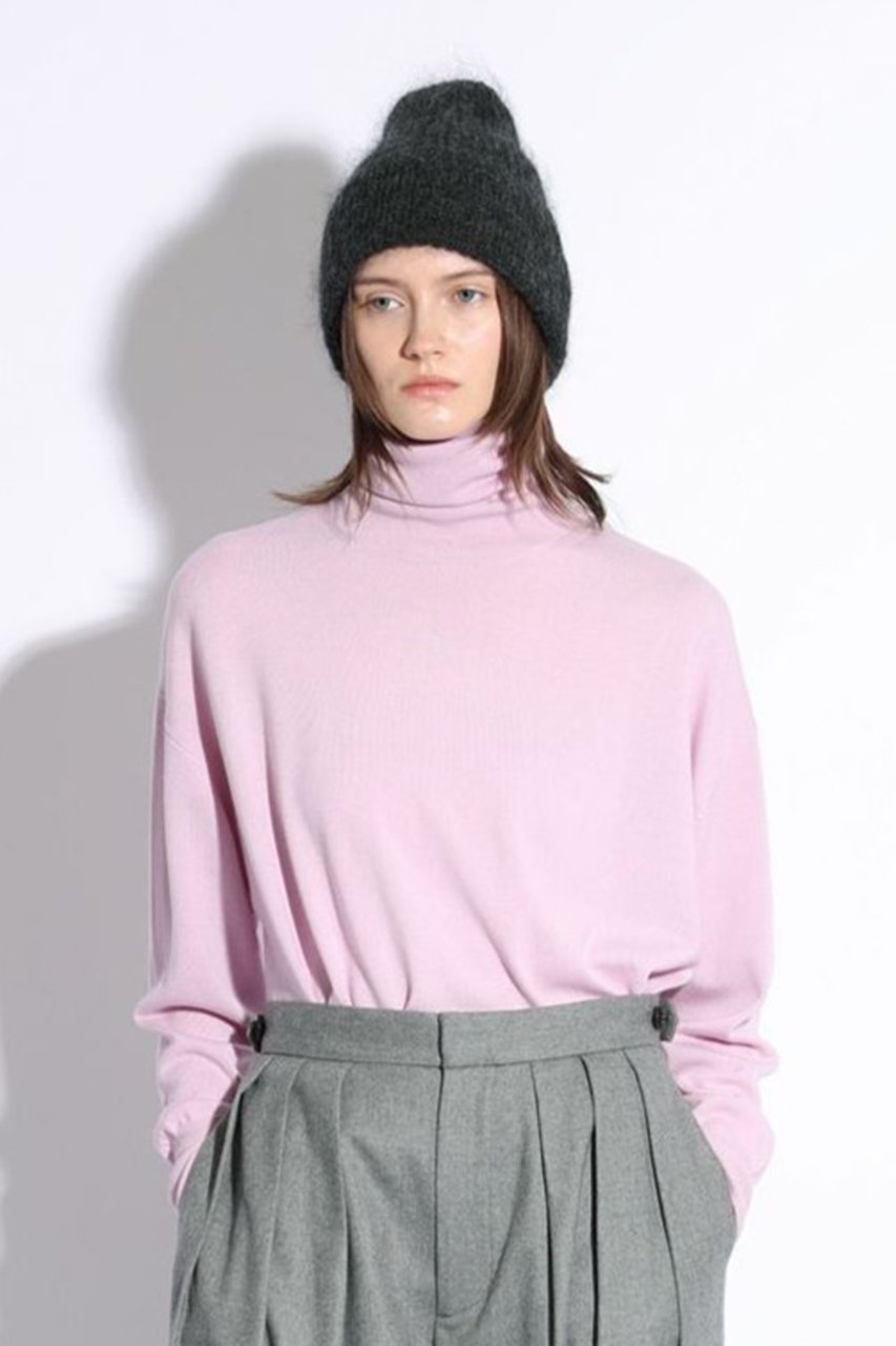 SACRA(サクラ)｜エクストラファインメリノウールハイネックプル