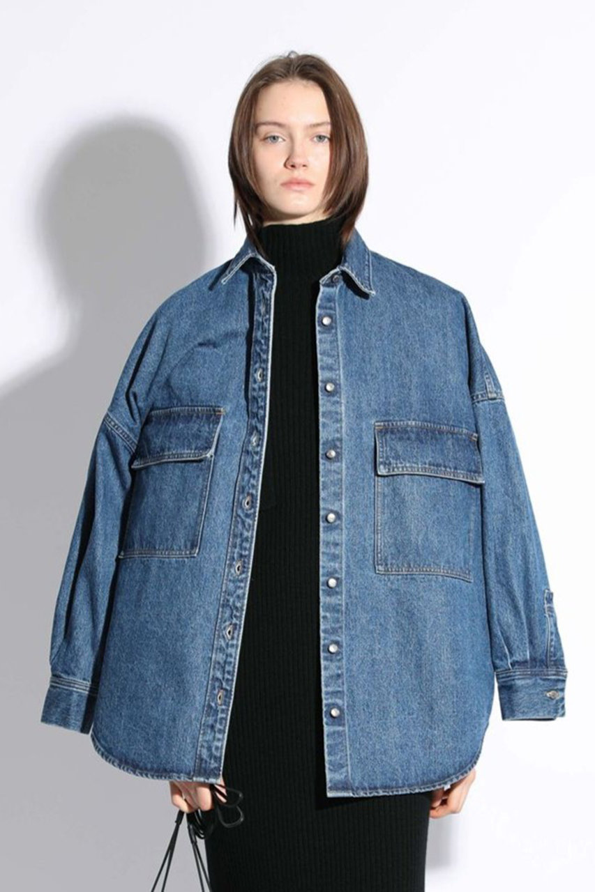 SACRA(サクラ)｜オーセンティックデニムシャツ/ネイビー の通販