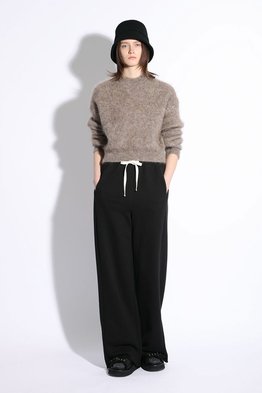 SACRA ファインキッドモヘアファローニット SACRA(サクラ)｜ファインキッドモヘアファローニットプルオーバー/モカ