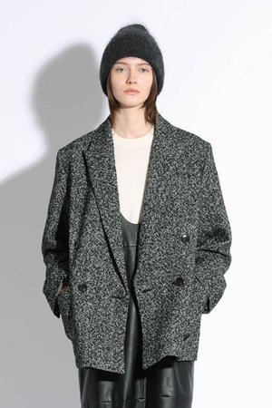 サクラ/SACRAのヘリンボーンツイードジャケット(110800/110801)