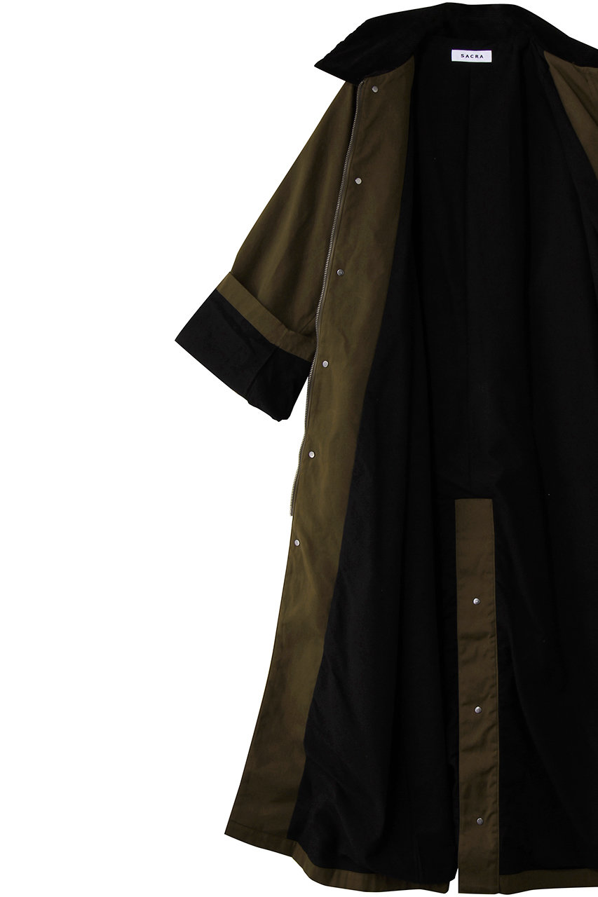 SACRA(サクラ)｜ハイデンシティーコーティングクロスロングコート