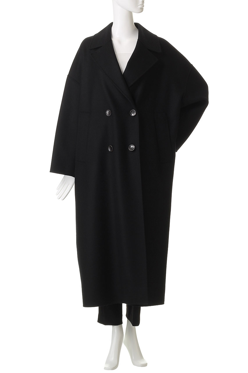 SACRA(サクラ)｜リバーテーラードコート/ブラック の通販｜ELLESHOP