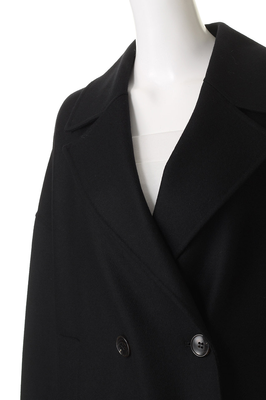 SACRA(サクラ)｜リバーテーラードコート/ブラック の通販｜ELLESHOP