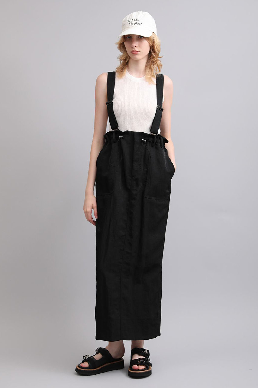 SACRA(サクラ)｜メランジリブタンクトップ/ホワイト の通販｜ELLESHOP