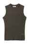 メランジリブタンクトップ サクラ/SACRA カーキ