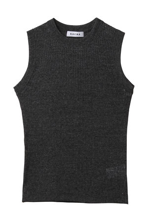 サクラ/SACRAのメランジリブタンクトップ(110100/110101)