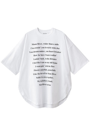 サクラ/SACRAのファインコットンプリントカットソー(110100/110102)