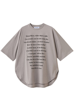 サクラ/SACRAのファインコットンプリントカットソー(110100/110102)